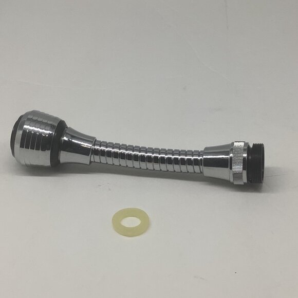 Kitchen Faucet Tool Sink Mixer Chromed Swivel 360 Degree Aerator Nozzle Spray - Picture 2 of 5